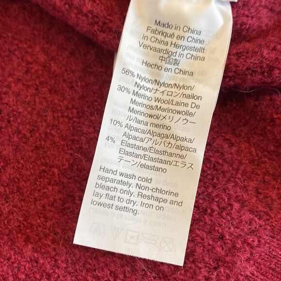 NEW J. Crew Merino Alpaca Wool Super Soft Yarn Cozy Sweater Size XL - Picture 8 of 8